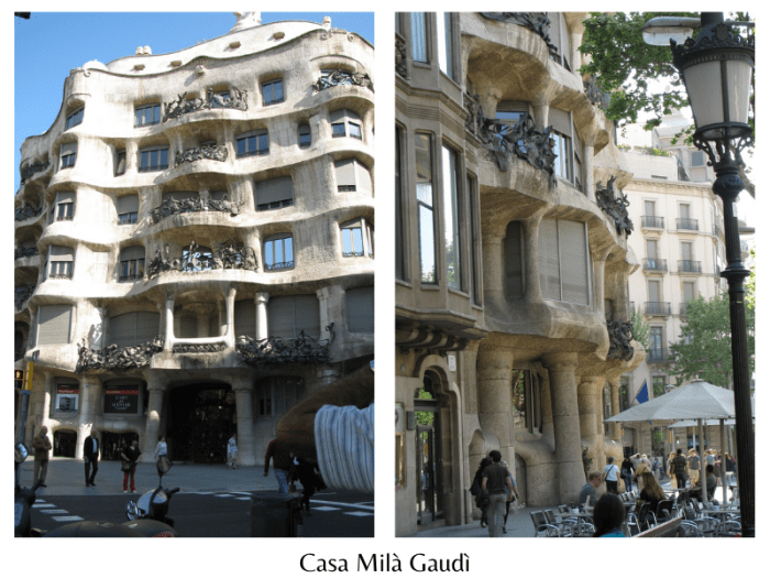 Barcelona Casa Milà Gaudì