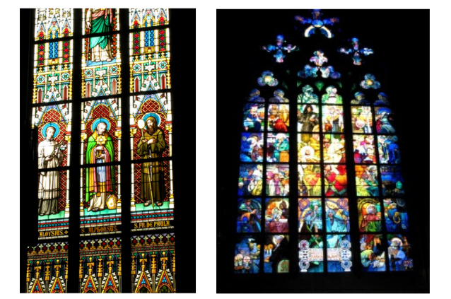 praga cattedrale vetrate